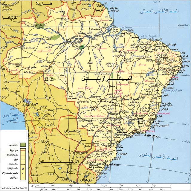 الخريطة السياسية للبرازيل